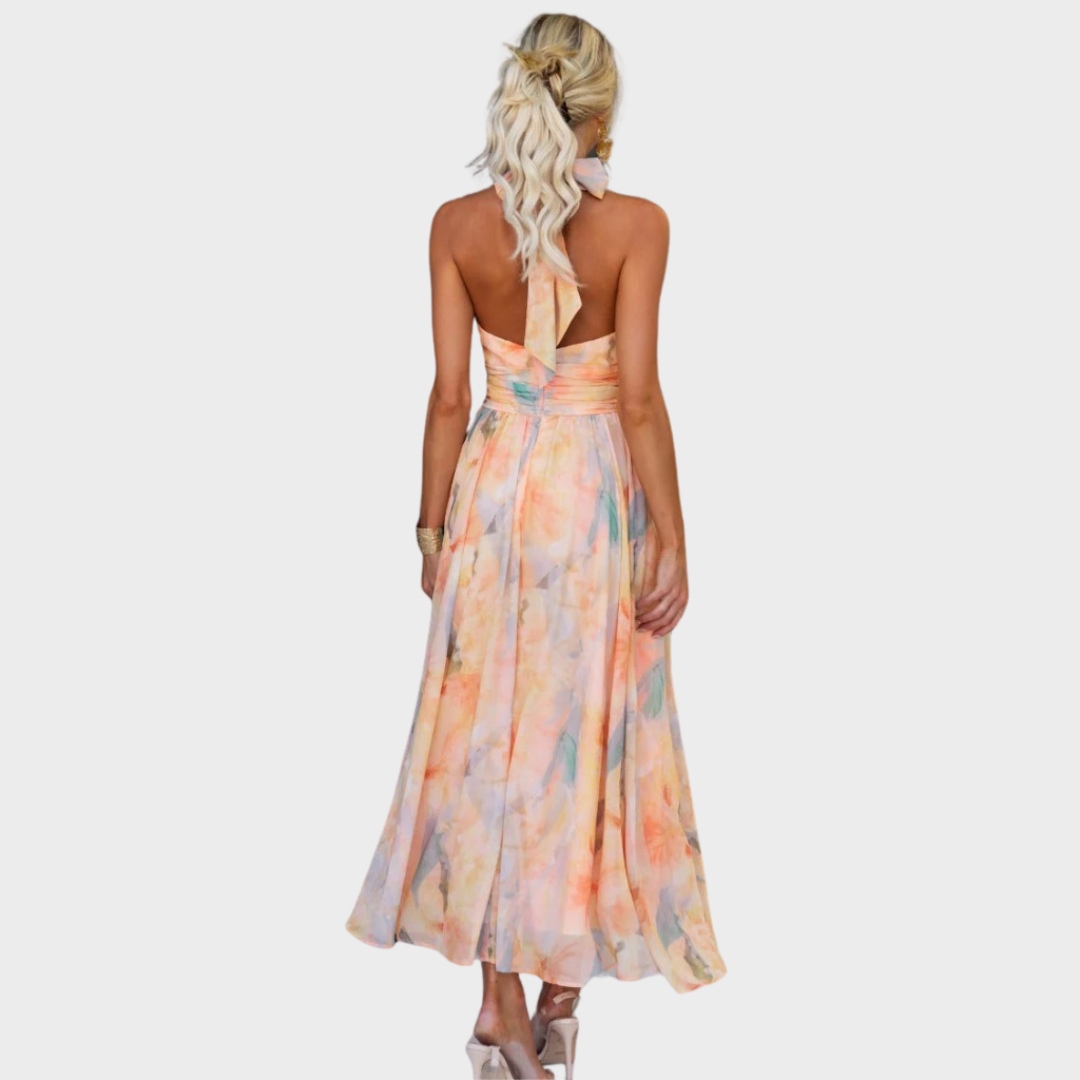 Луция - Миди рокля Цъфтеж