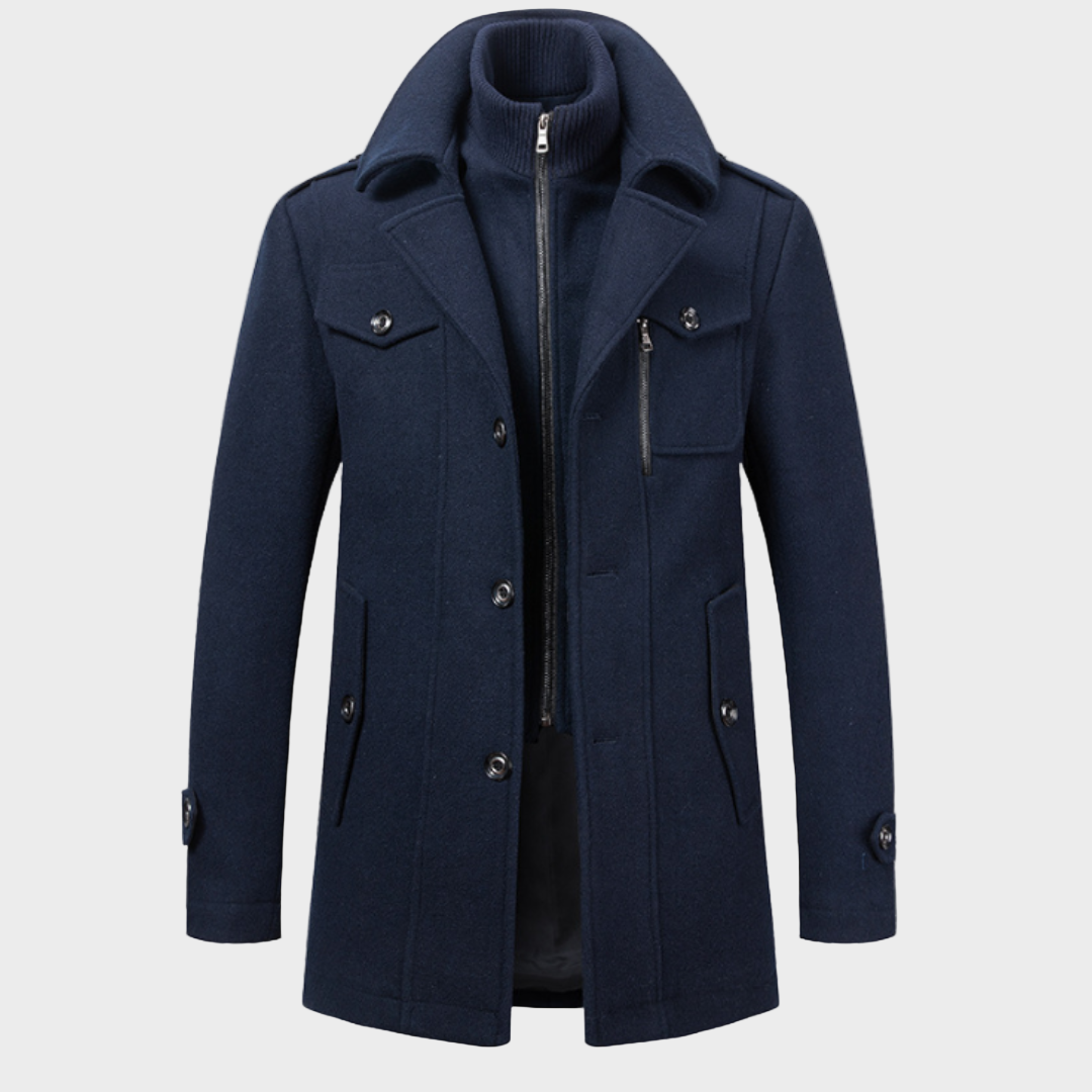 Angelo - Топъл и елегантен палто за мъже