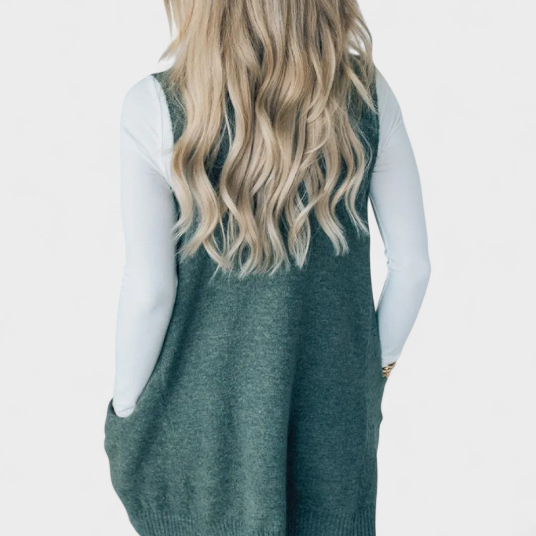 Филипа - Удобен плетен жилет