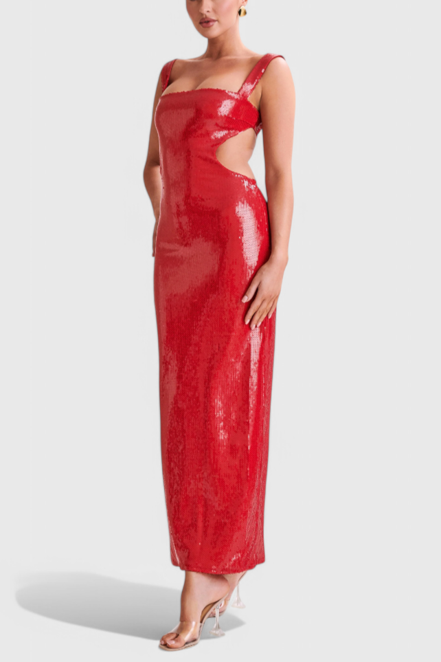 Миа Дълга Тясна Рокля