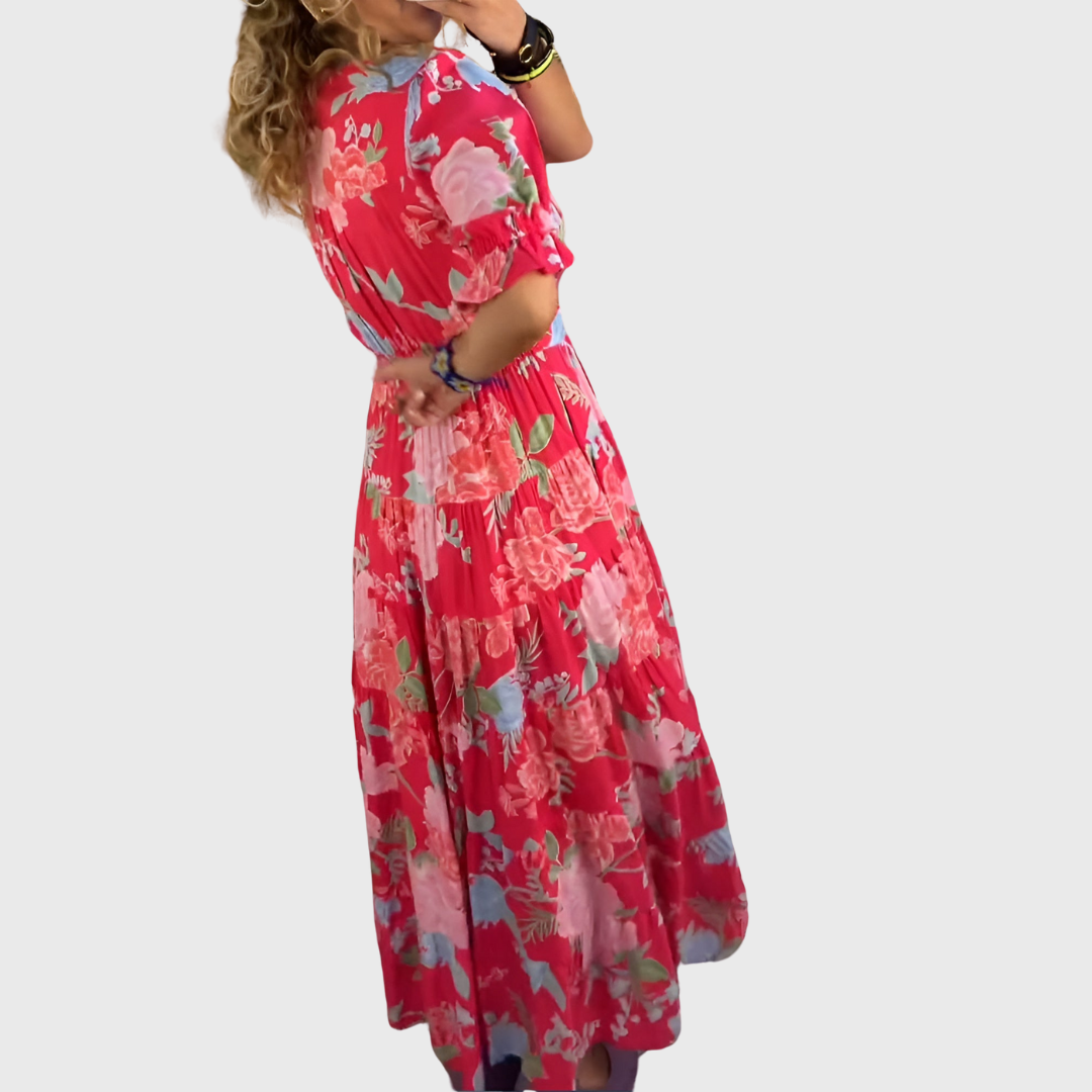 Даниела | Цветна рокля