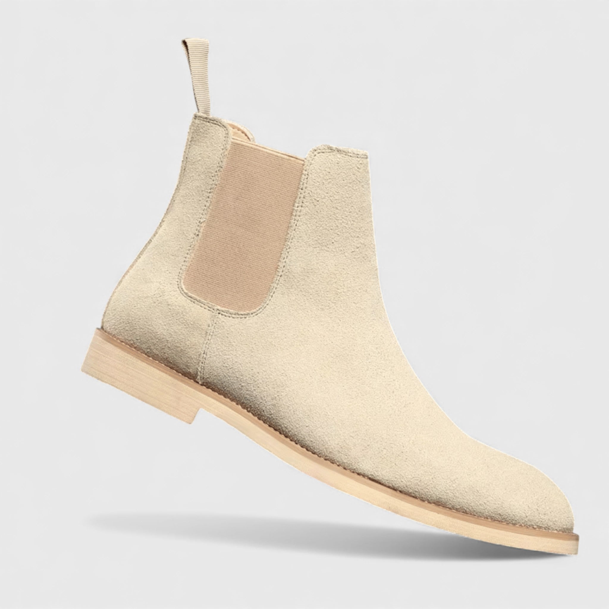 Ангел | Ботуши от кадифе стил Челси