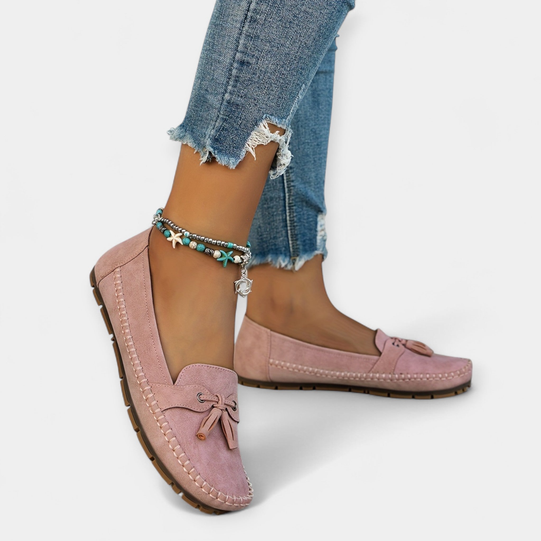 Балеринки с Лента в Стил