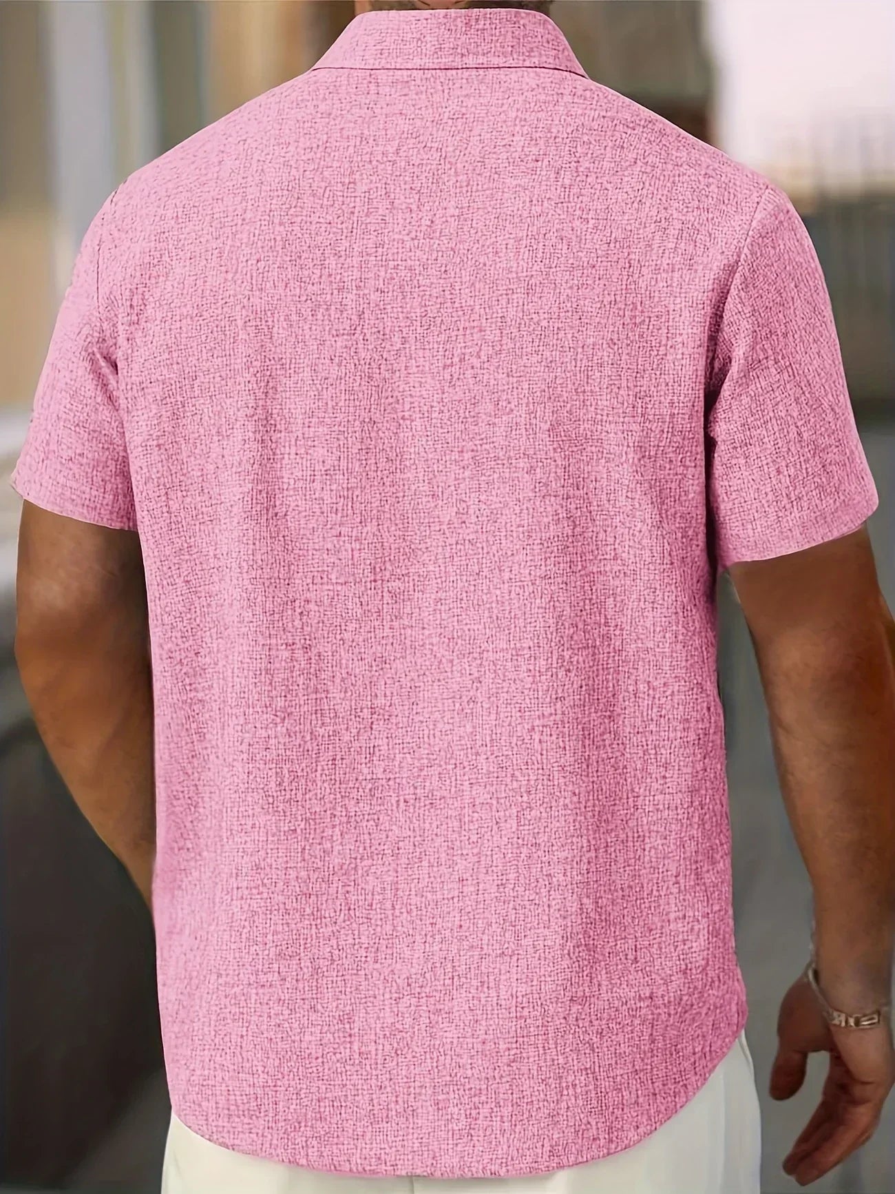 Здравчо - Лека риза с къс ръкав от лен