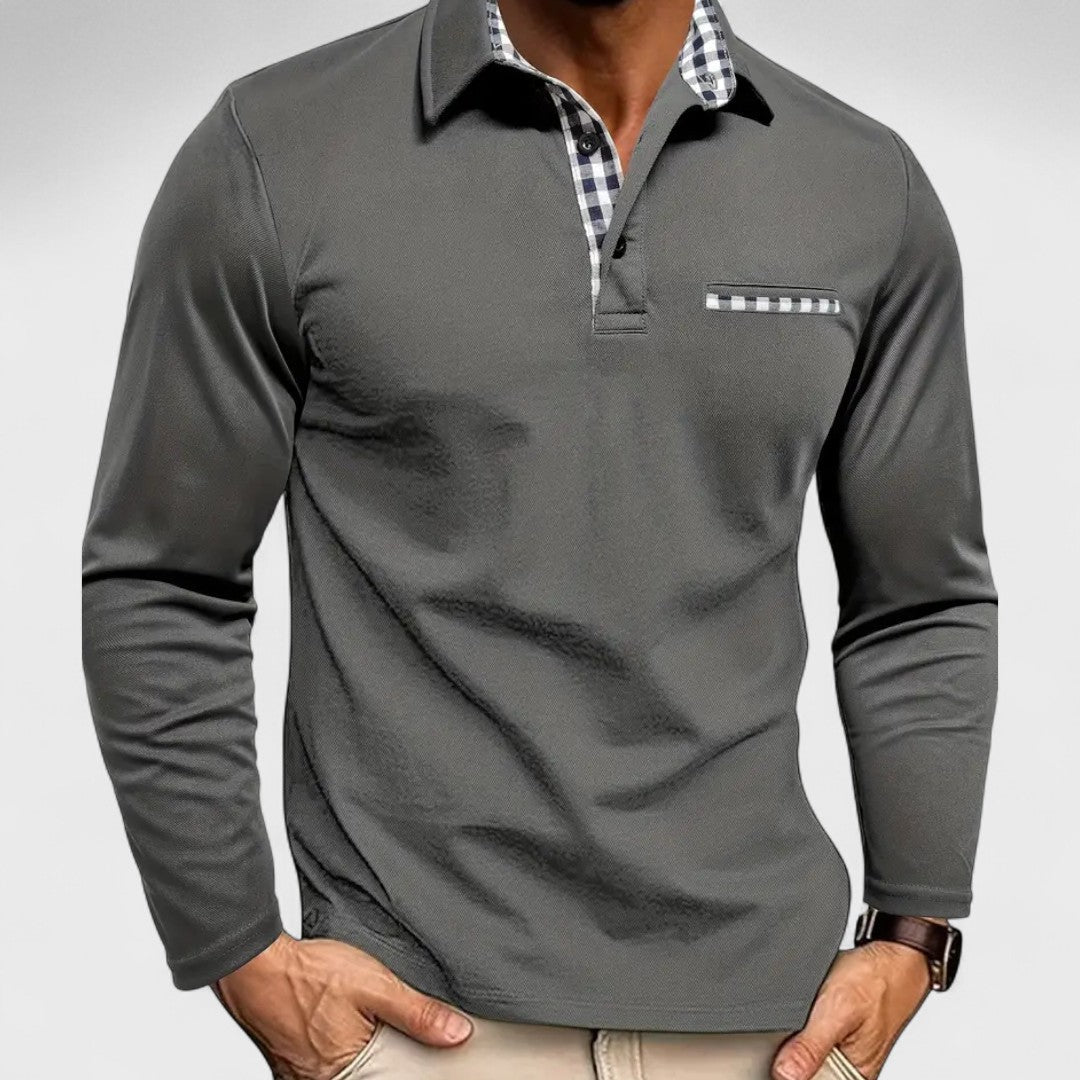 Ван Лар – Поло със дълги ръкави