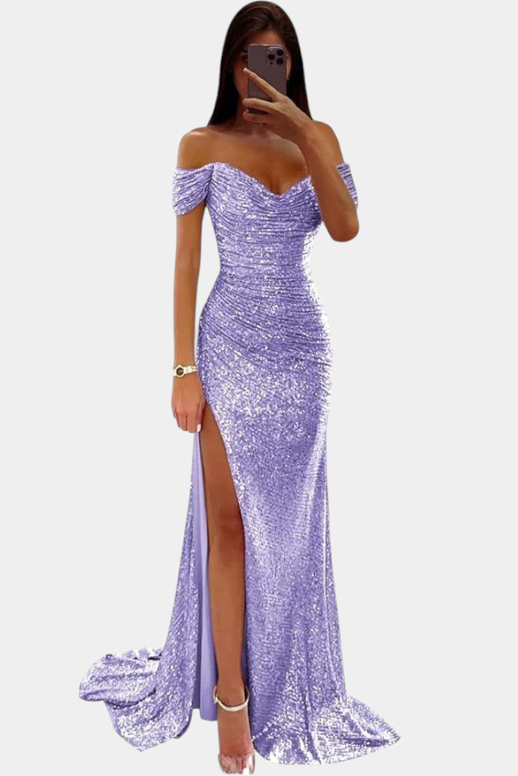 Рената Халджина Русалка без презрамки с пайети