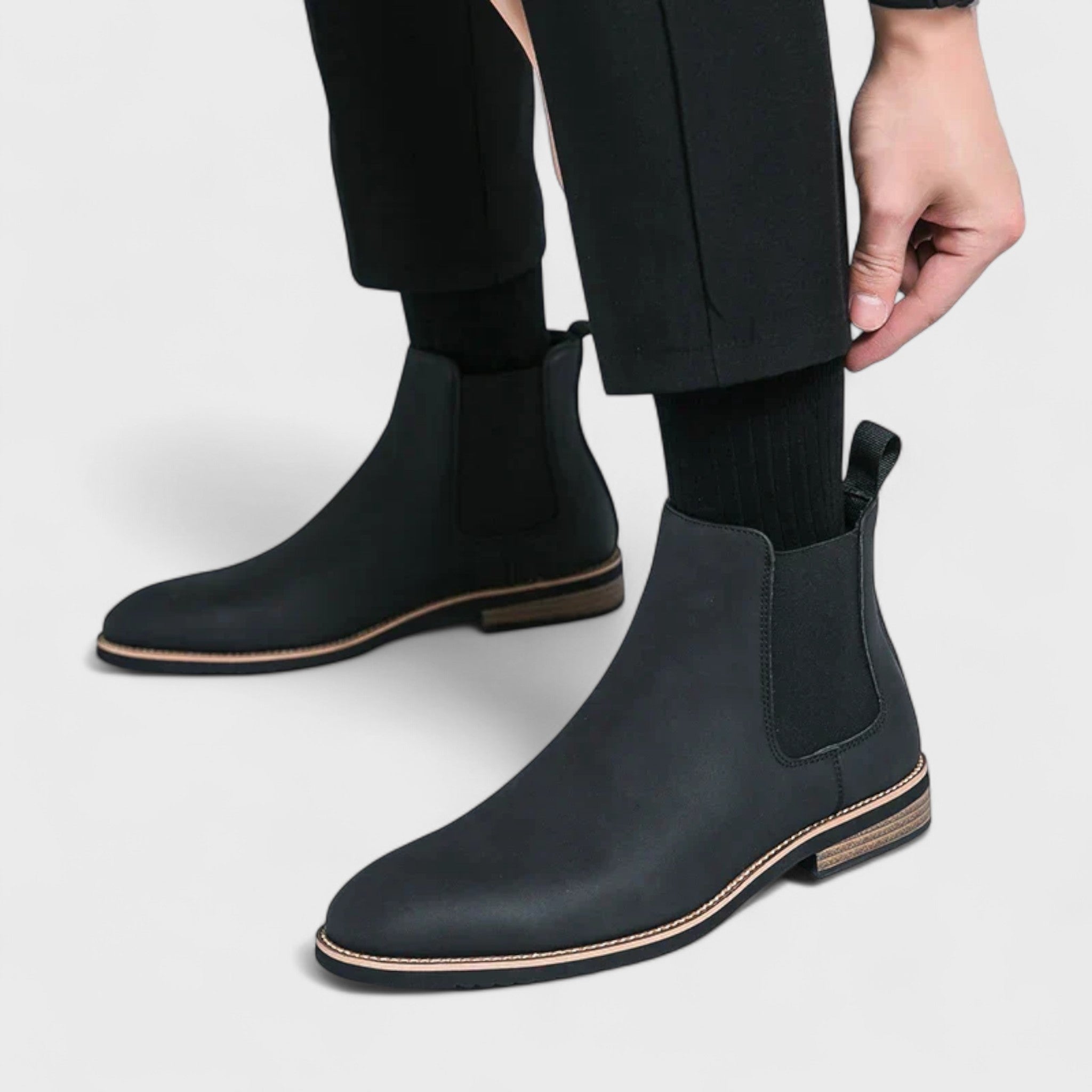 Радослав | Дамски кожени чизми Челси