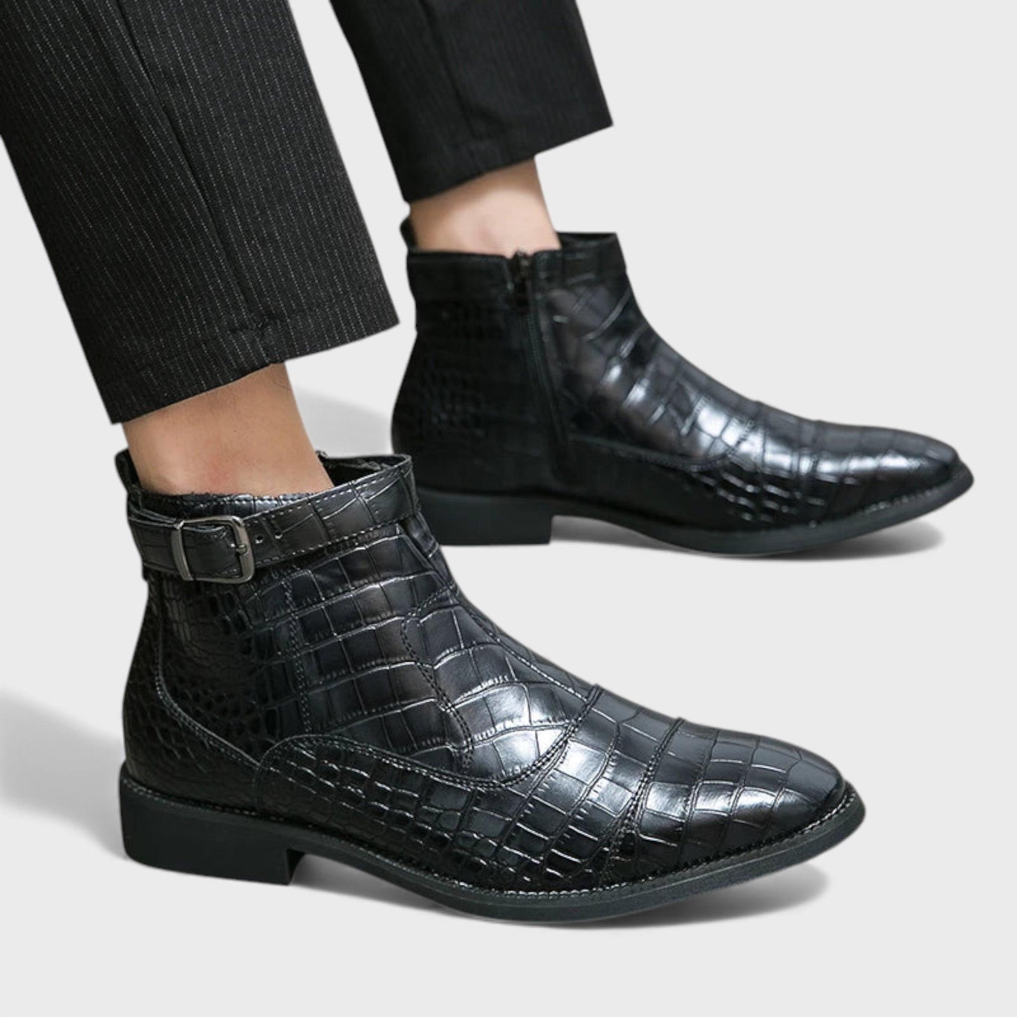 Христо | Кожени боти с катарама