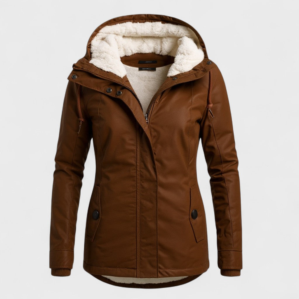 Софи | Превключваща и водоустойчива зимна яке