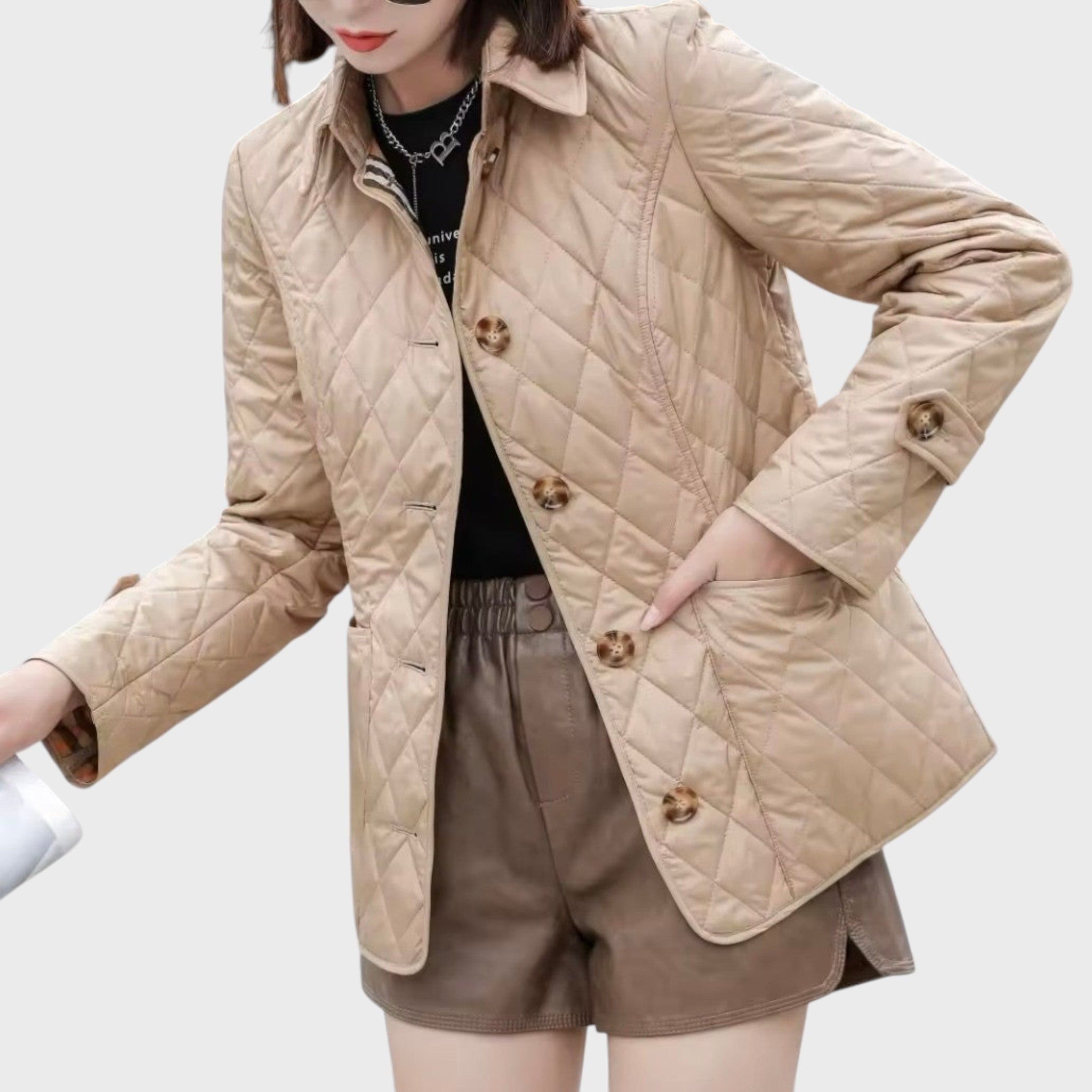 Десислава - Елегантно Капитонирано Дамско Яке