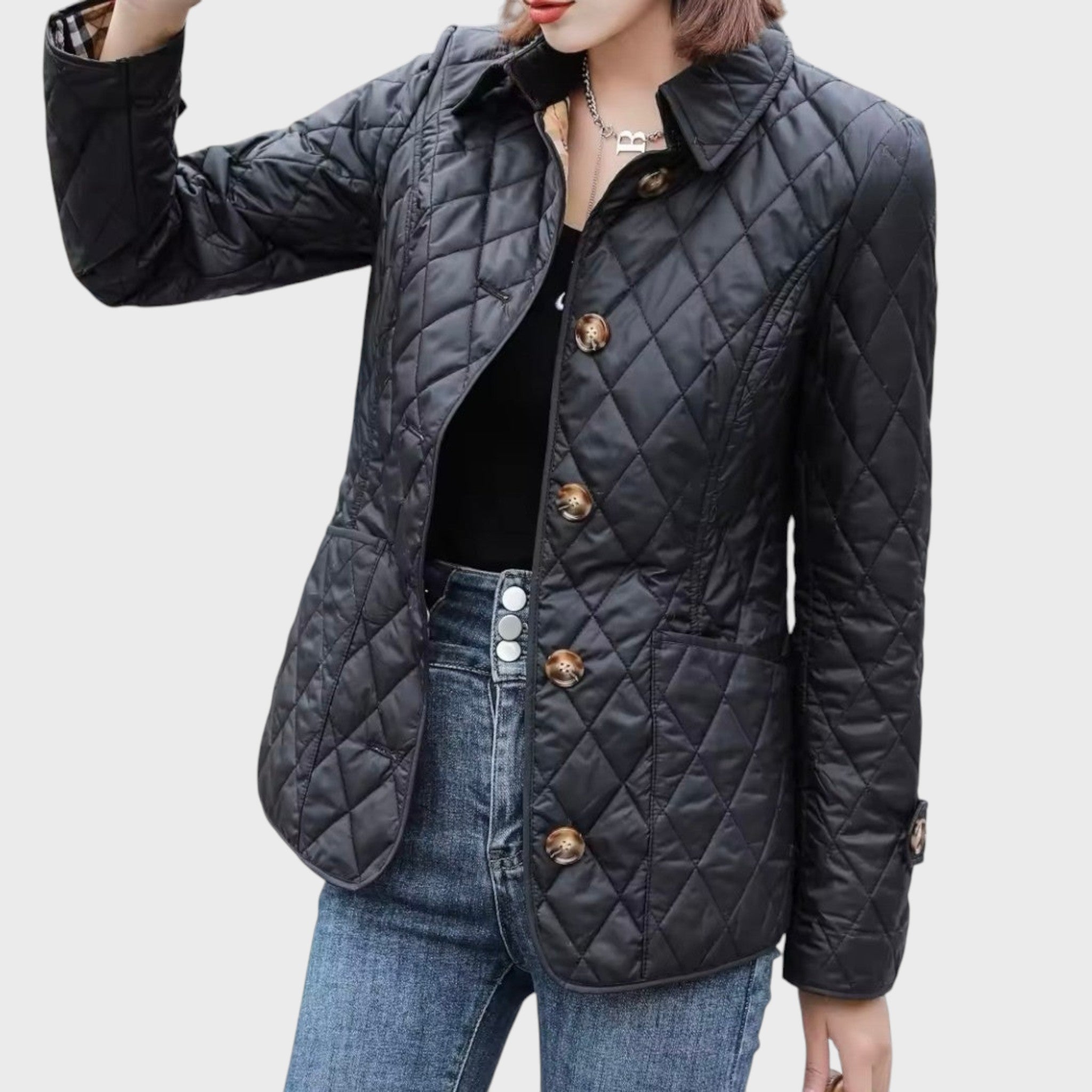 Десислава - Елегантно Капитонирано Дамско Яке