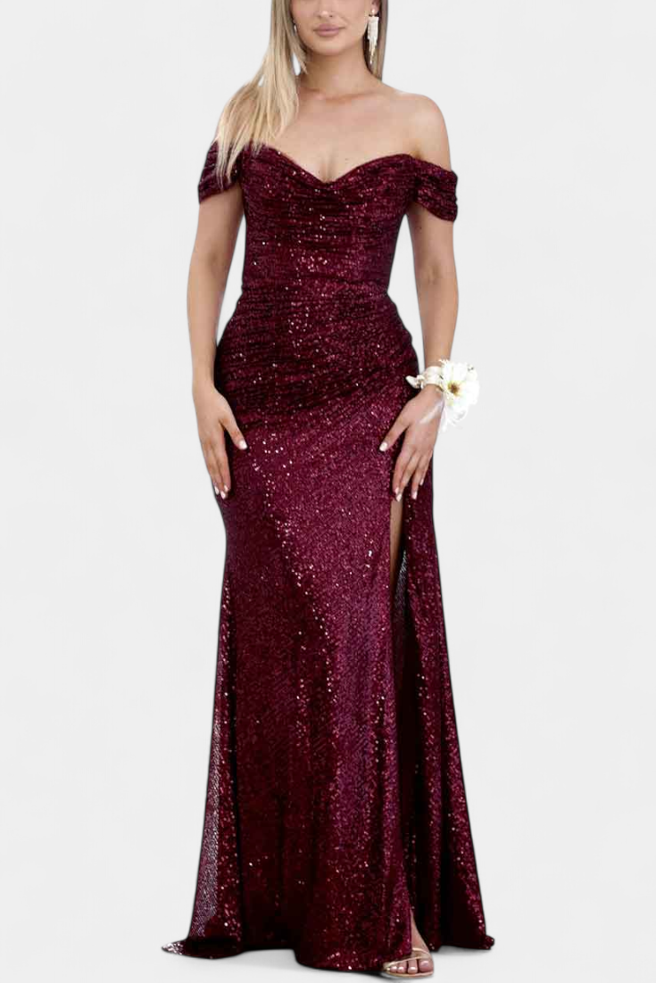 Рената Халджина Русалка без презрамки с пайети