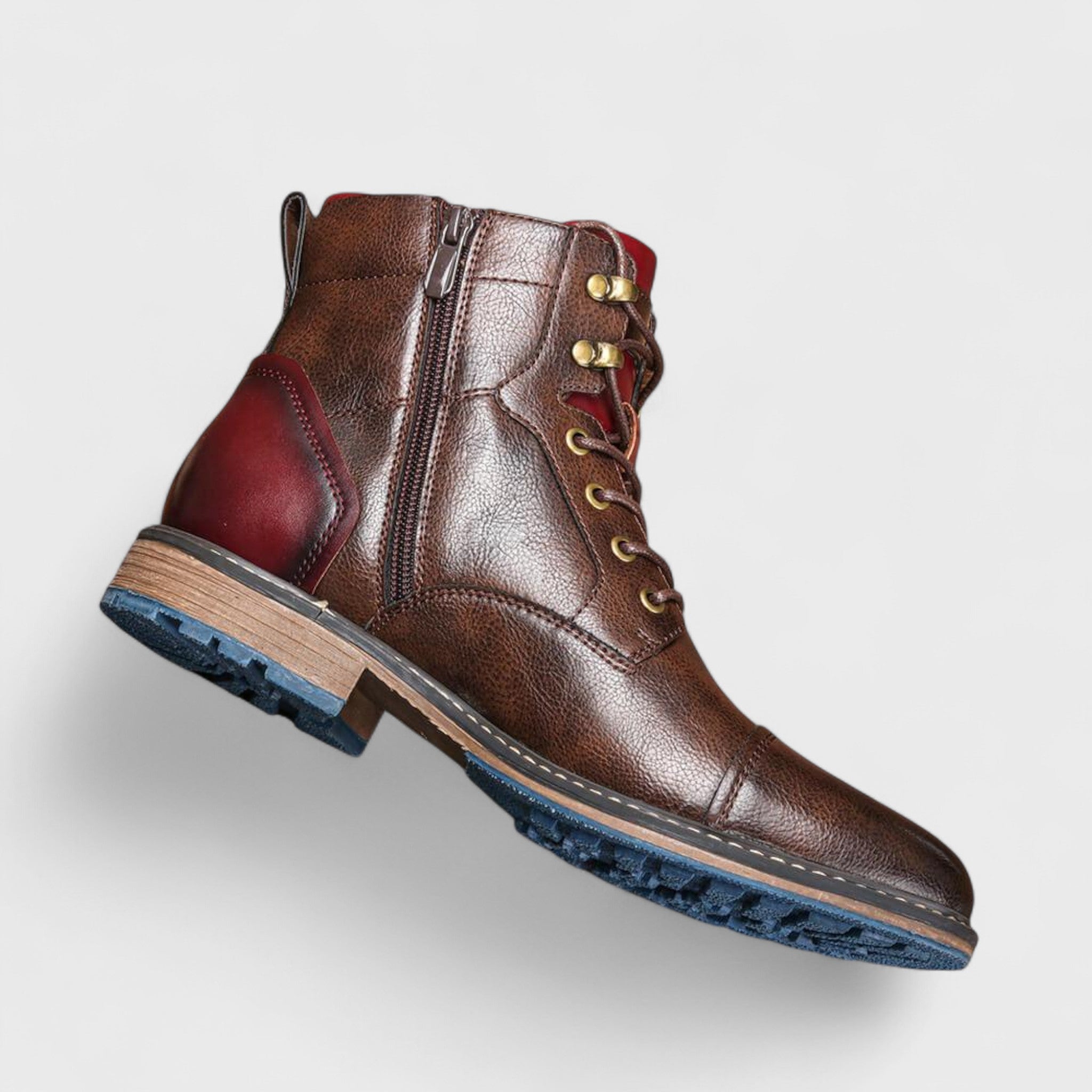 Християн - Класически кожени оксфорд боти