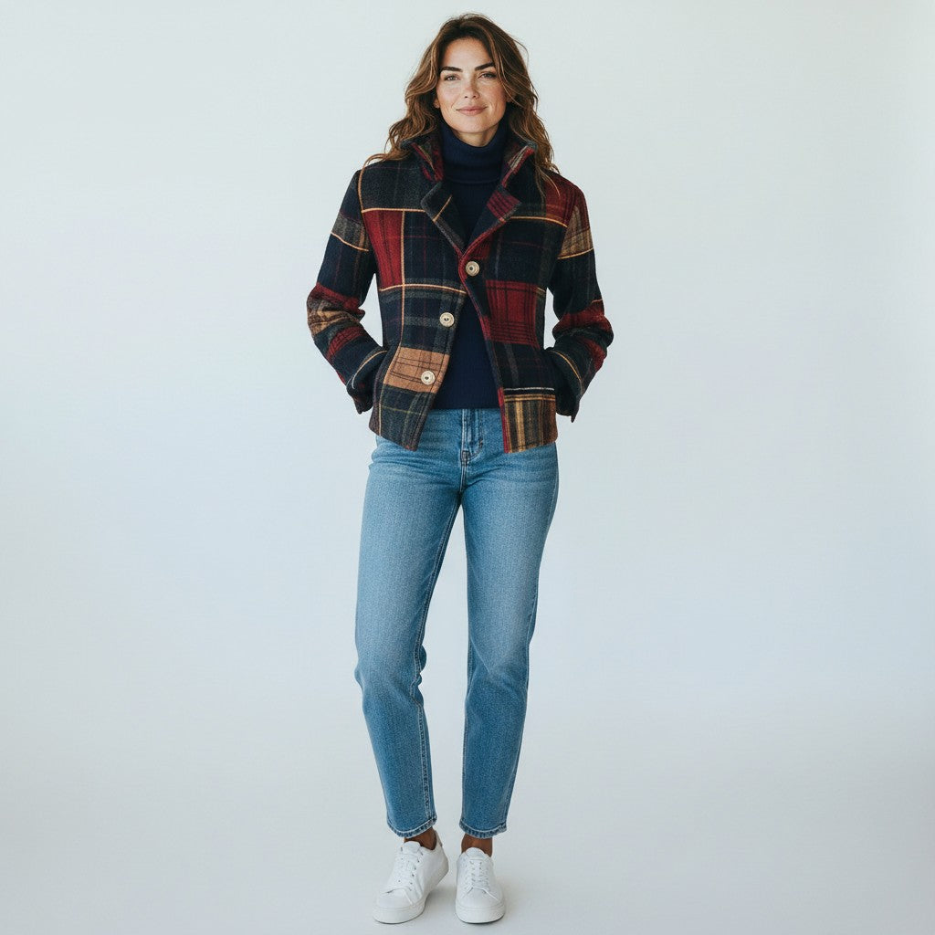 Валентина – Класическо вълнено яке