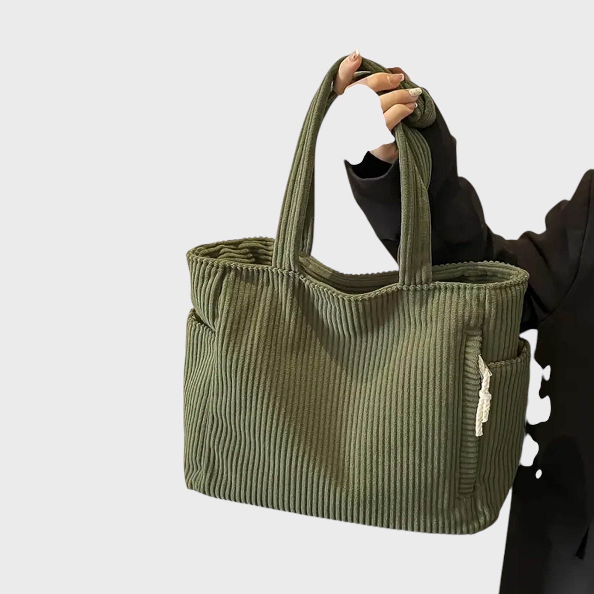 Мария – Дамска чанта от рипсено кадифе