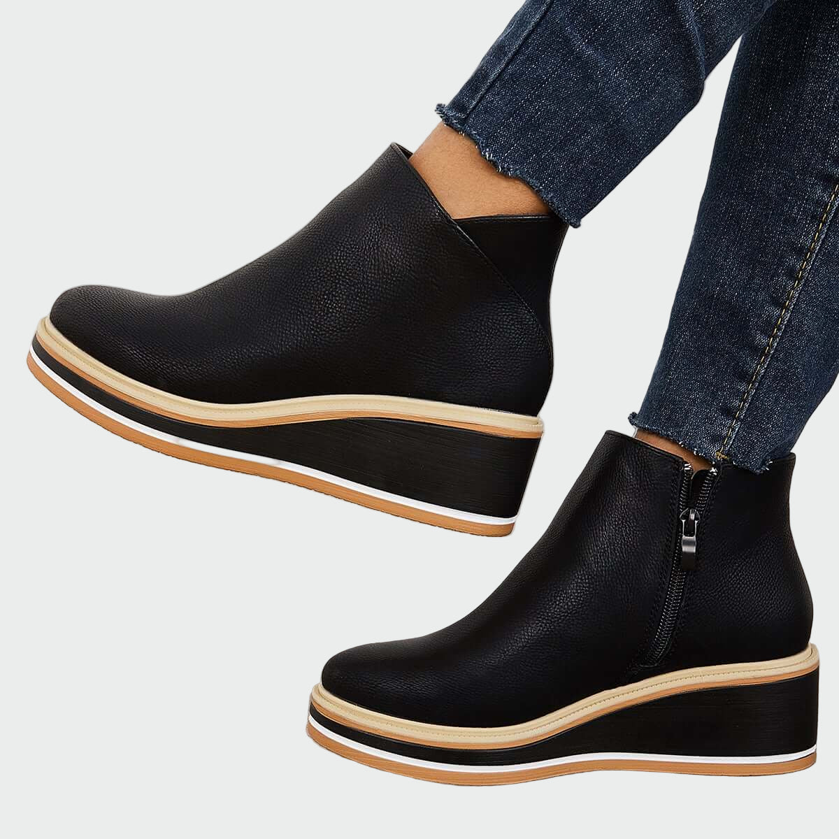 Бланка - Ортопедични кожени ботуши