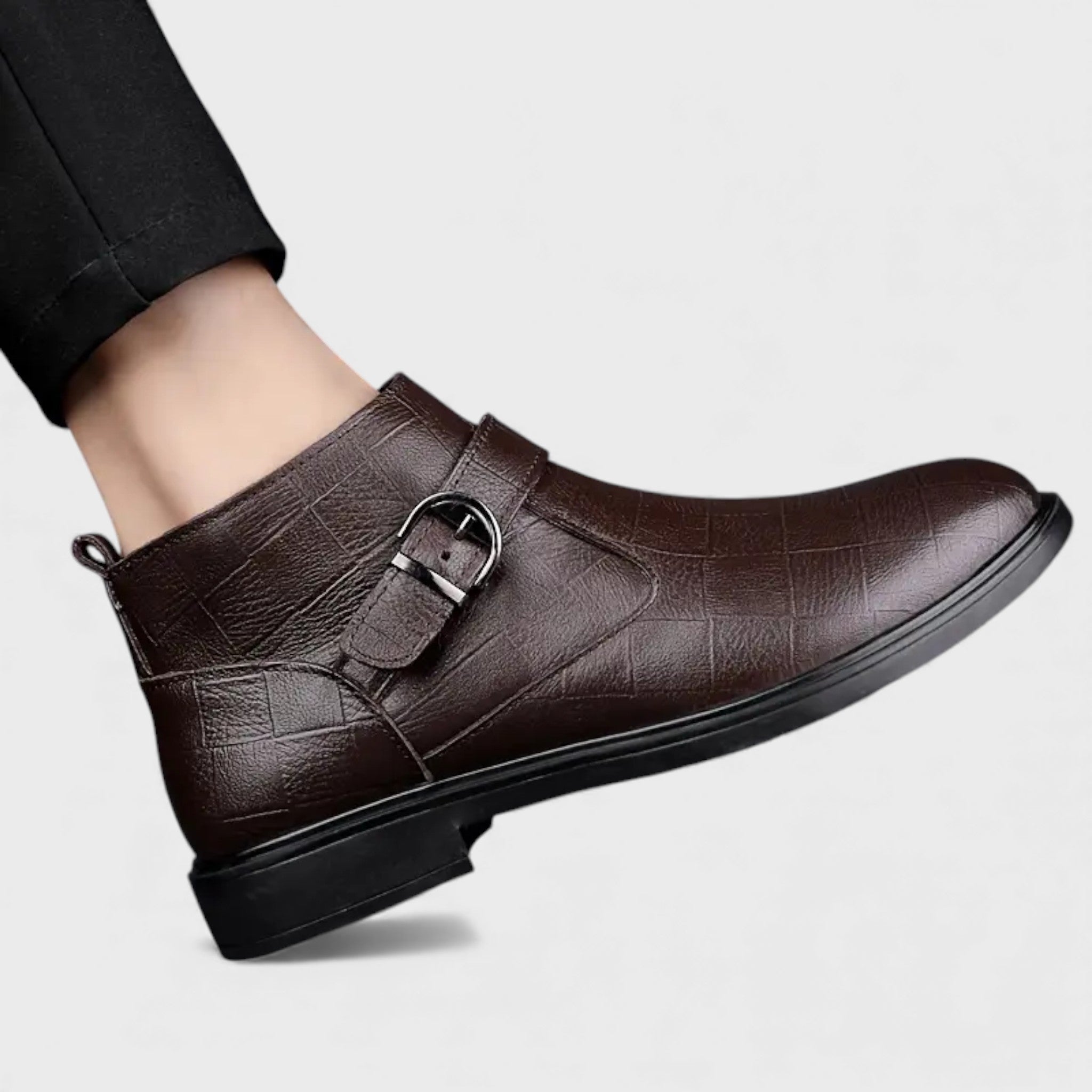 Петър | Мъжки кожени ботуши Рейнджър