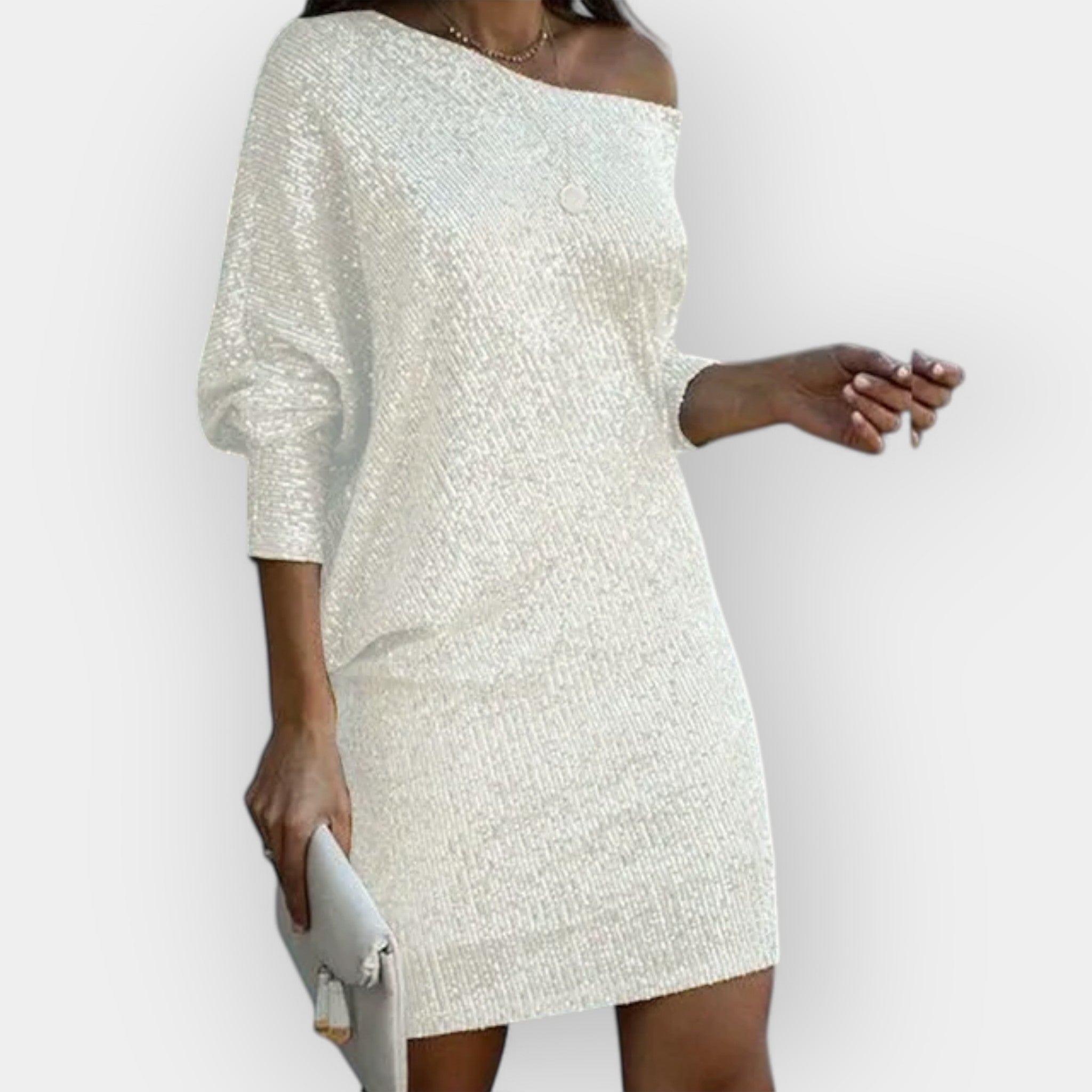 Вечерна рокля с пайети