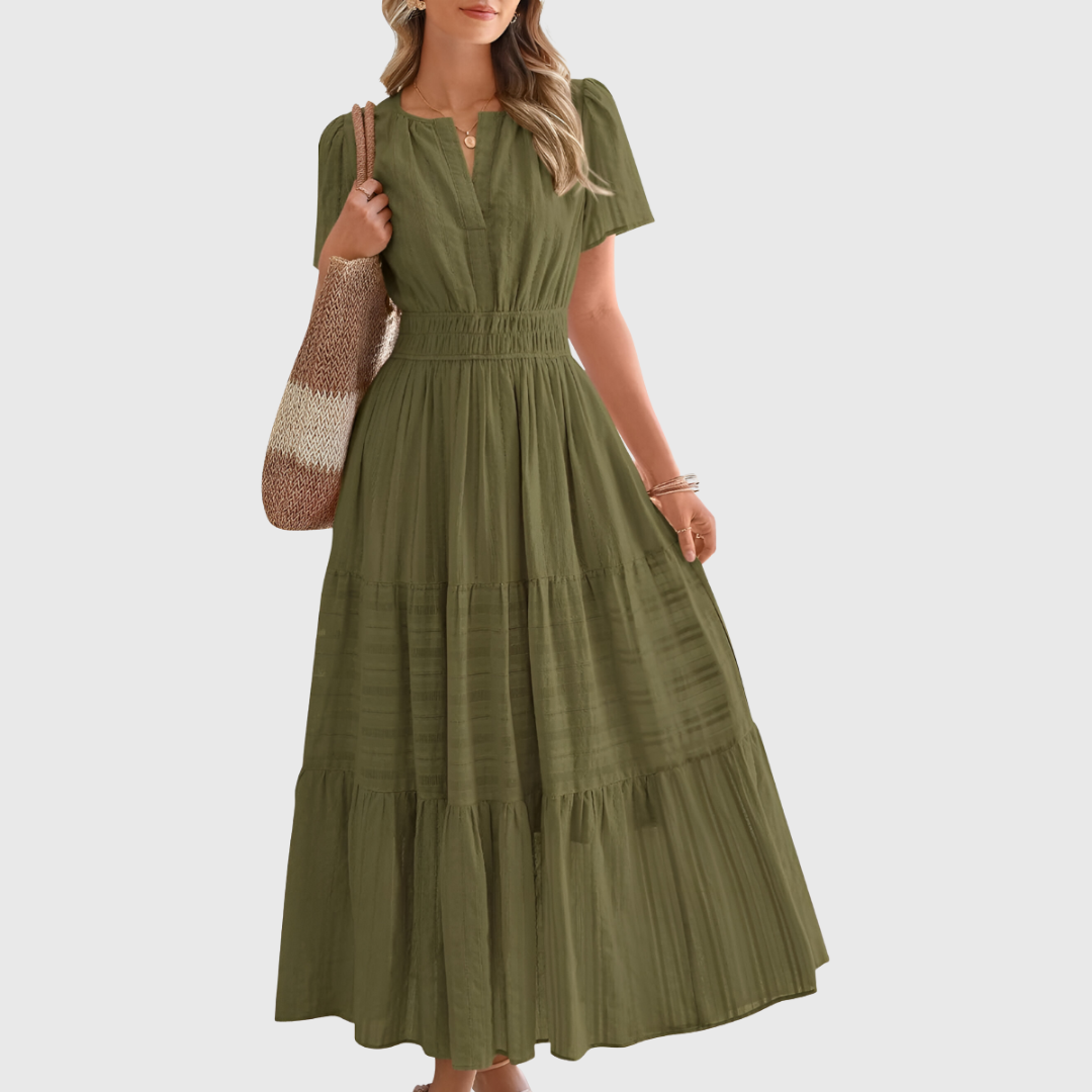 Кристина | Лека бохо рокля