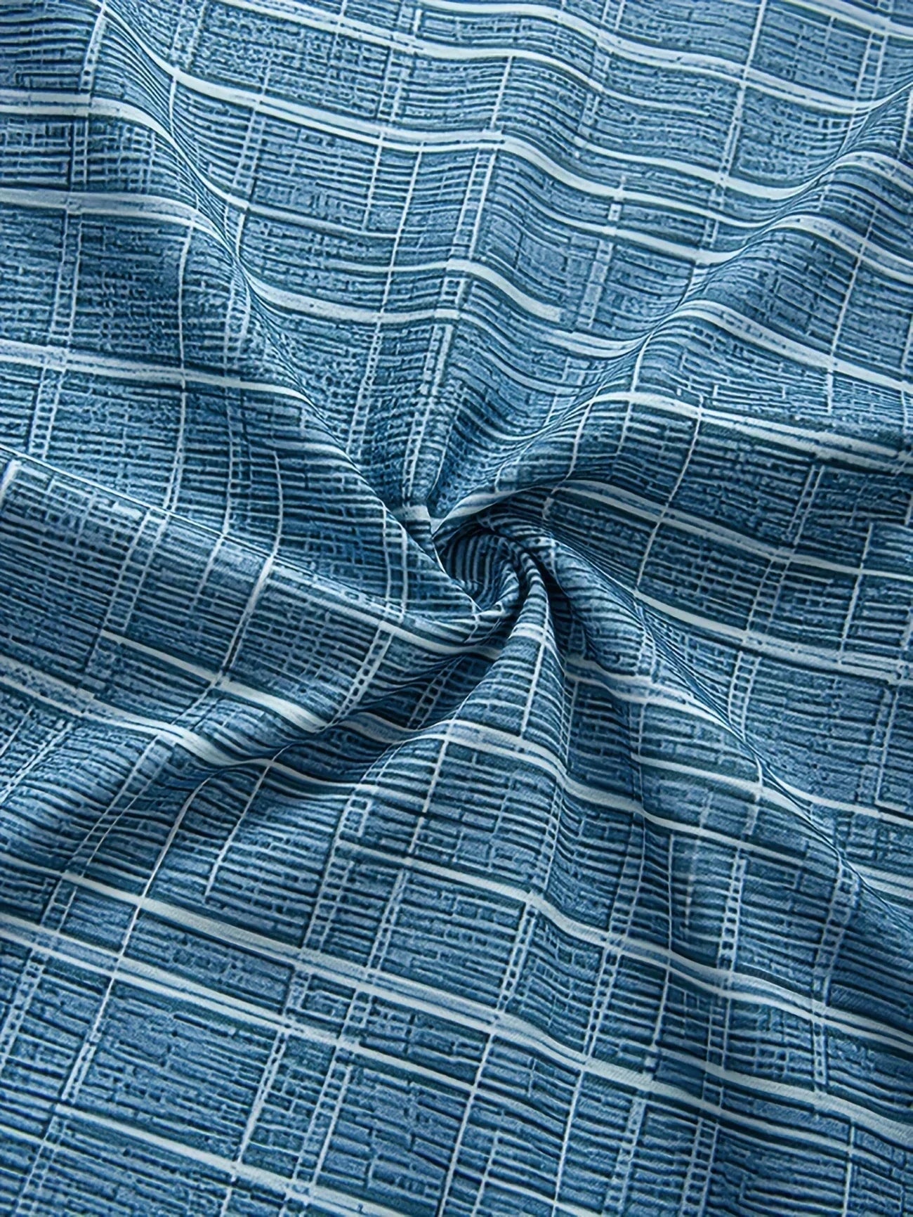 Мирослав -  Елегантна риза с райе и каре