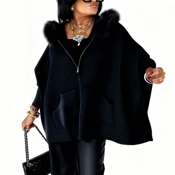 Пелерина „Мария“ – Луксозна топлина и елегантност