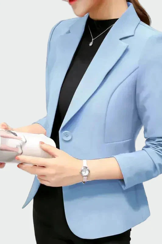 ЛИБУШЕ - Елегантно черно палто