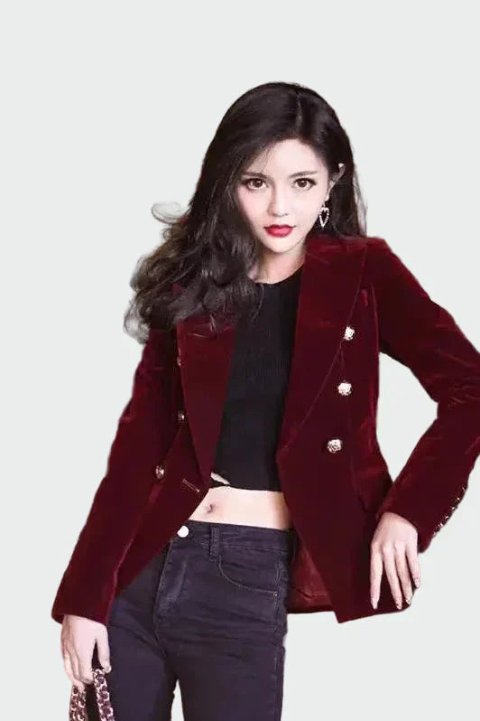 ЛИБУШЕ-Елегантно палто черно