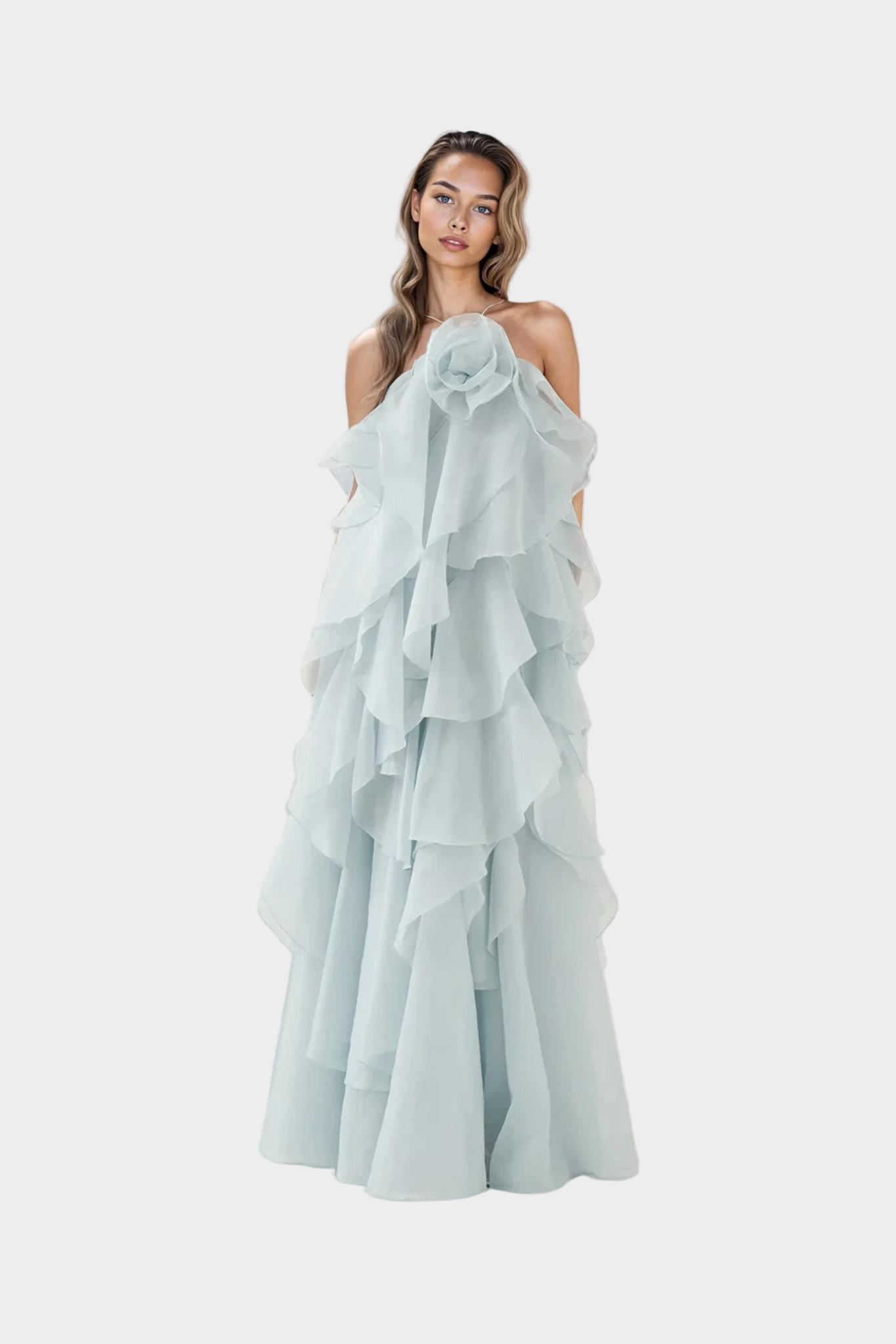 Максимална Рокля с Романтично Усещане и Аристократичен Стил