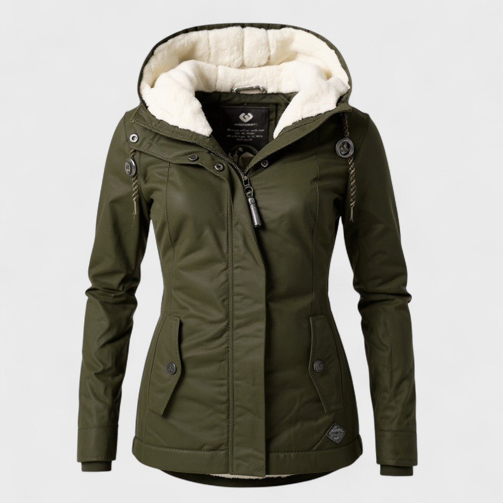 Софи | Превключваща и водоустойчива зимна яке
