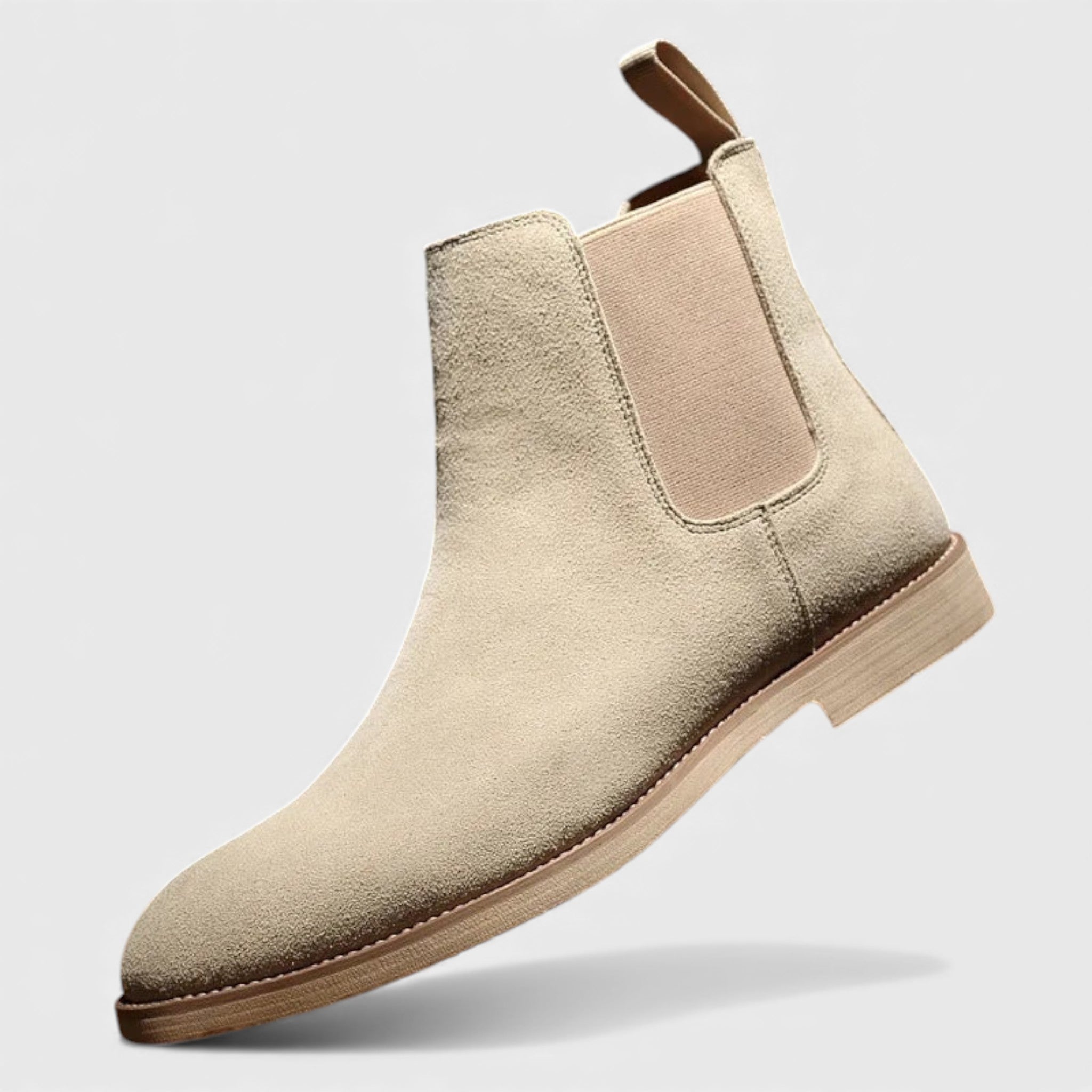 Ангел | Ботуши от кадифе стил Челси