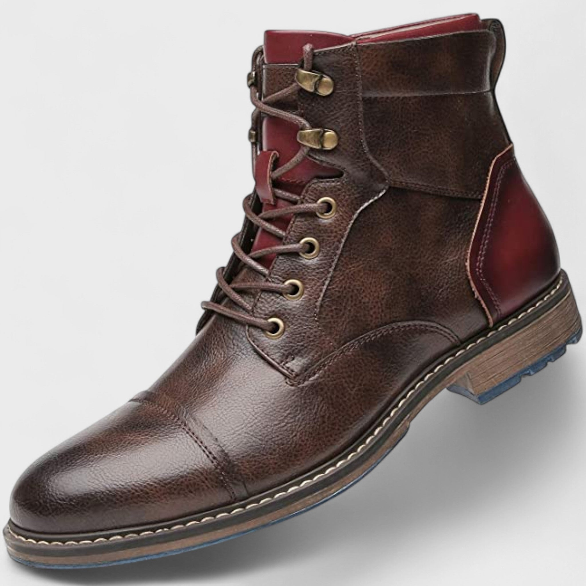 Християн - Класически кожени оксфорд боти